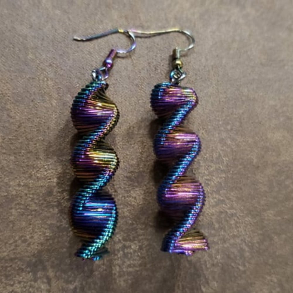 Multicolored Spring Earrings - image 1
